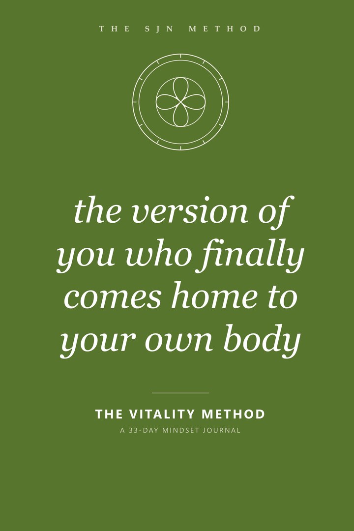 The Vitality Method journal cover